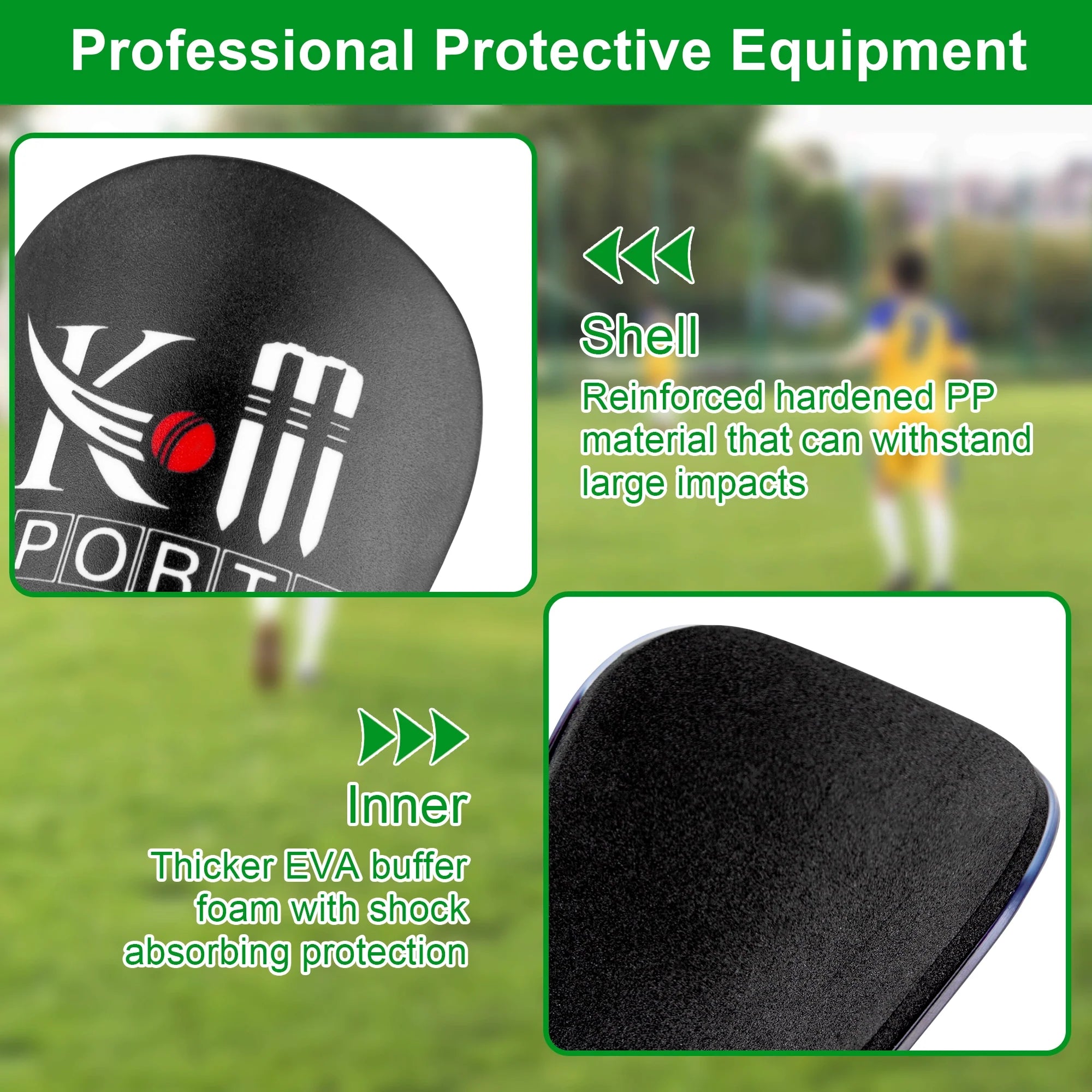 KM SPORTS Football Shin Guards – Lightweight Shin Pads for Kids, Youth & Adults | Soccer Leg Protection Gear | Available on Amazon UAE, USA & Noon.com
