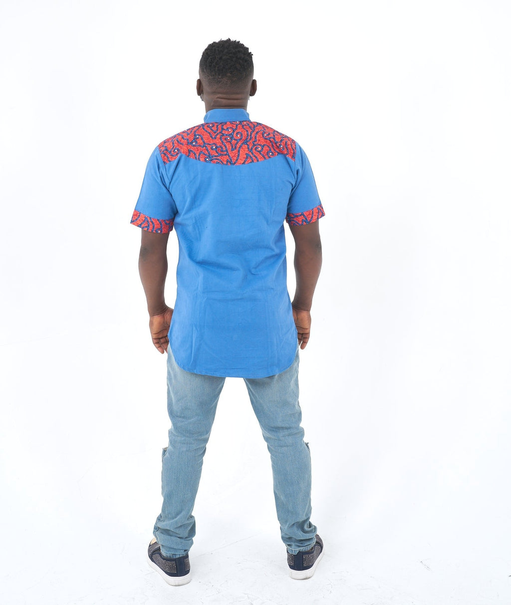 African Fashion Ankara | Ankara Print Shirt Ola