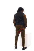 African Fashion Ankara Print Ayo waistcoat