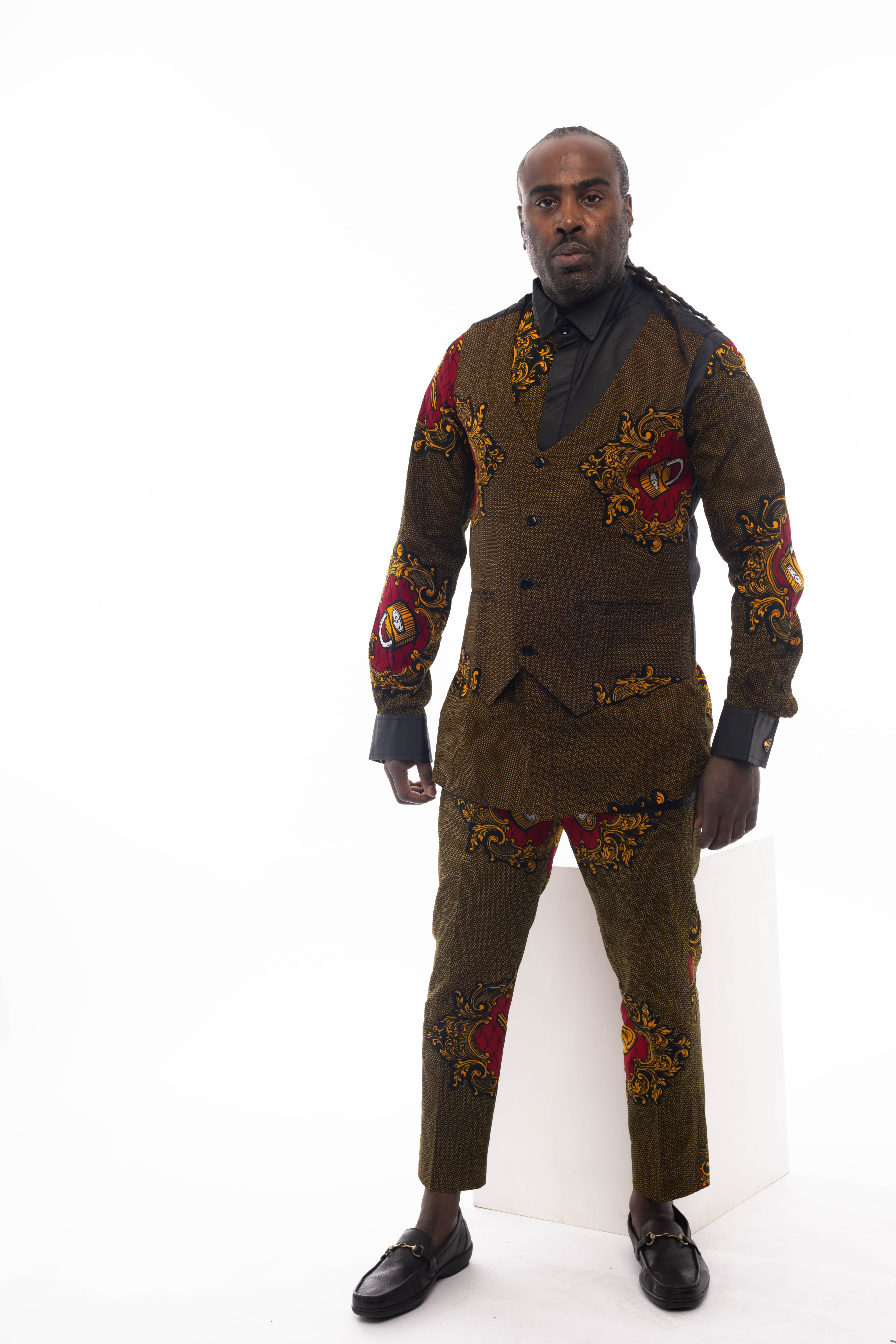 African Fashion Ankara Print Trousers - Ayo