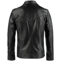 Men’s Drifter Black Leather Fashion Jacket