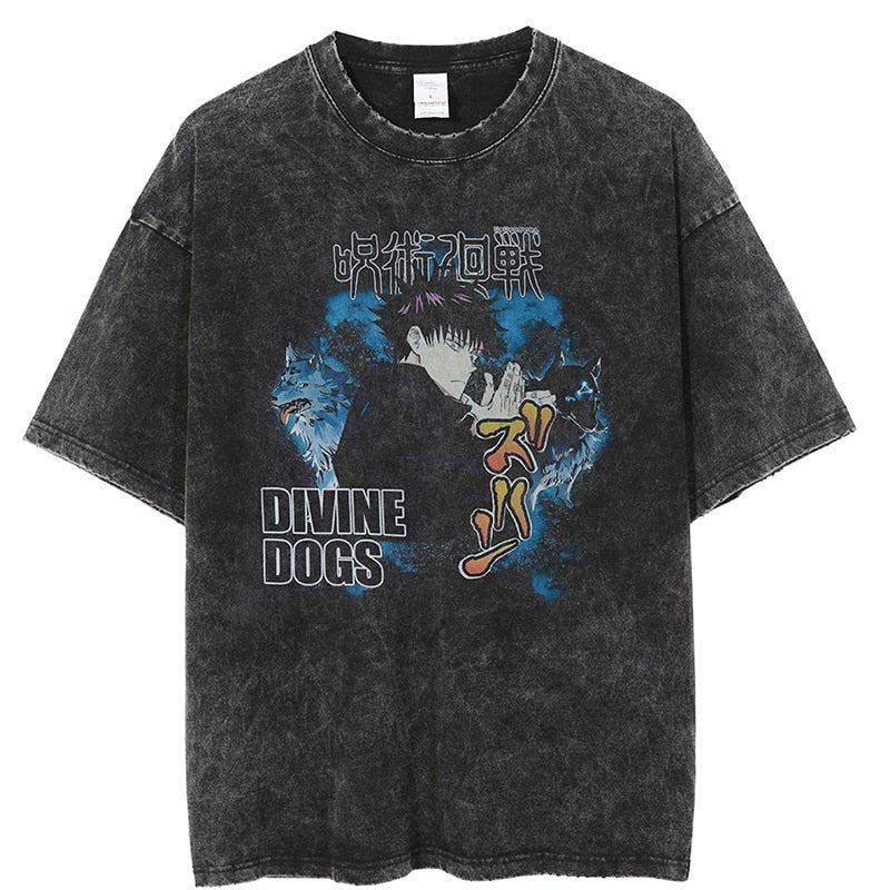 Megumi Divine Dogs Attack Vintage Shirt