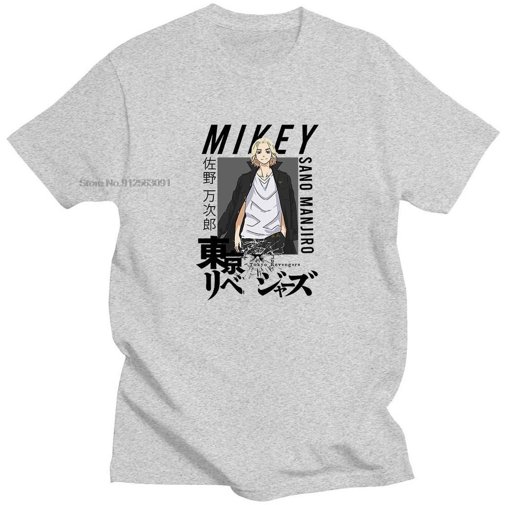 Tokyo Revengers Mikey New Tshirt Cotton Casual