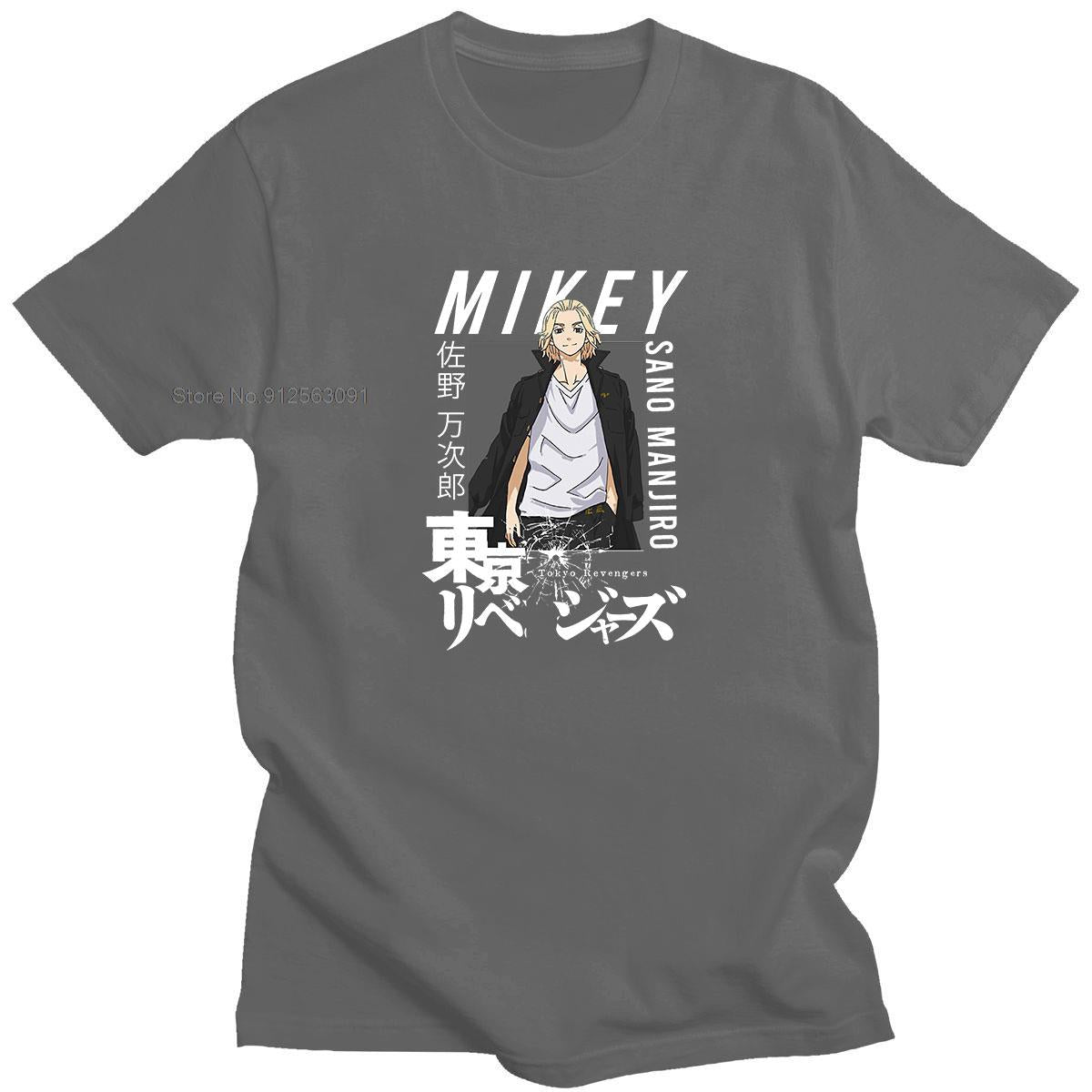 Tokyo Revengers Mikey New Tshirt Cotton Casual